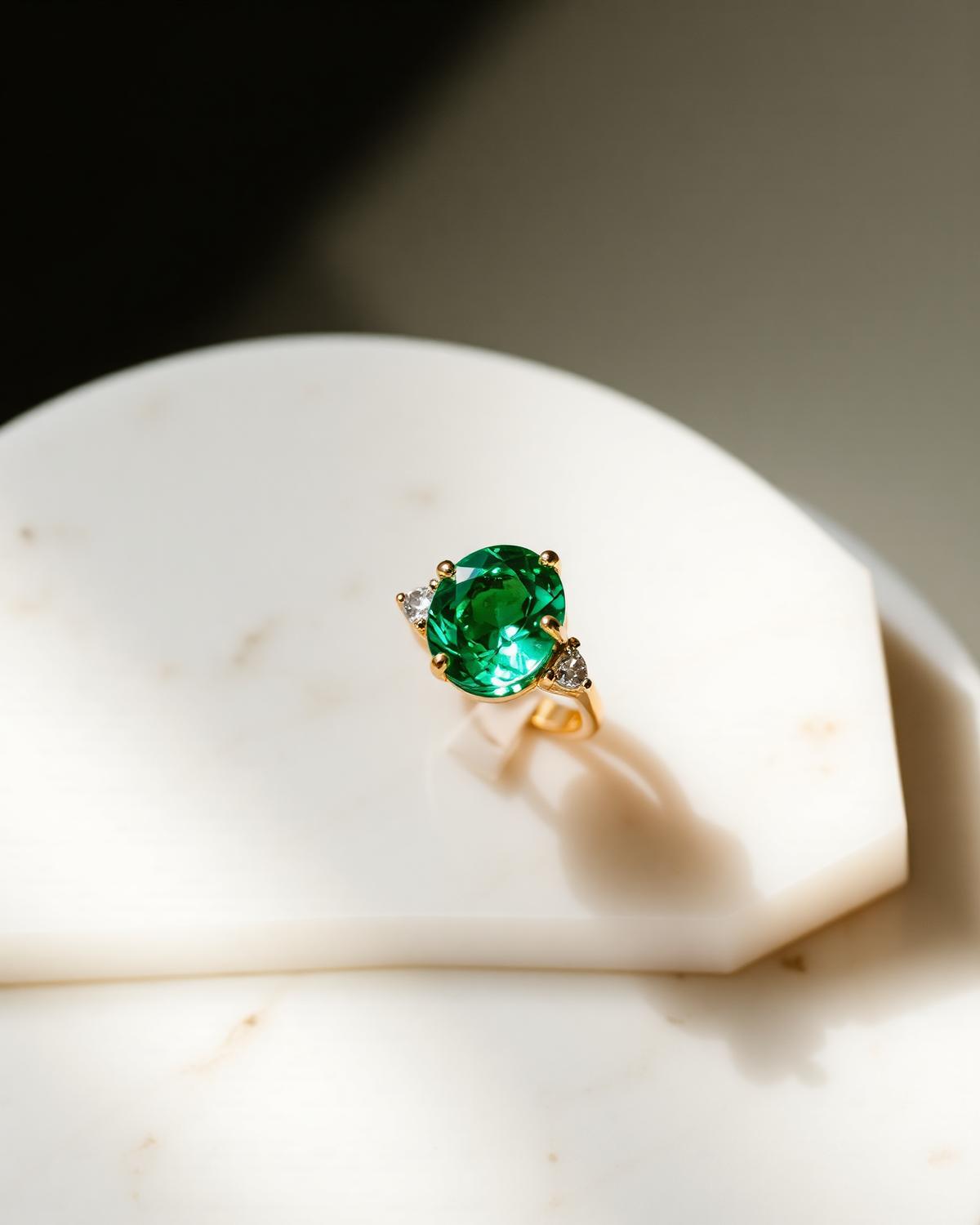Emerald Rings — Colombian emerald jewelry